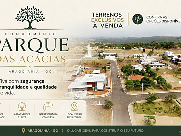Terreno em Condomínio - Venda - Setor Campinas - Aragoiânia - GO